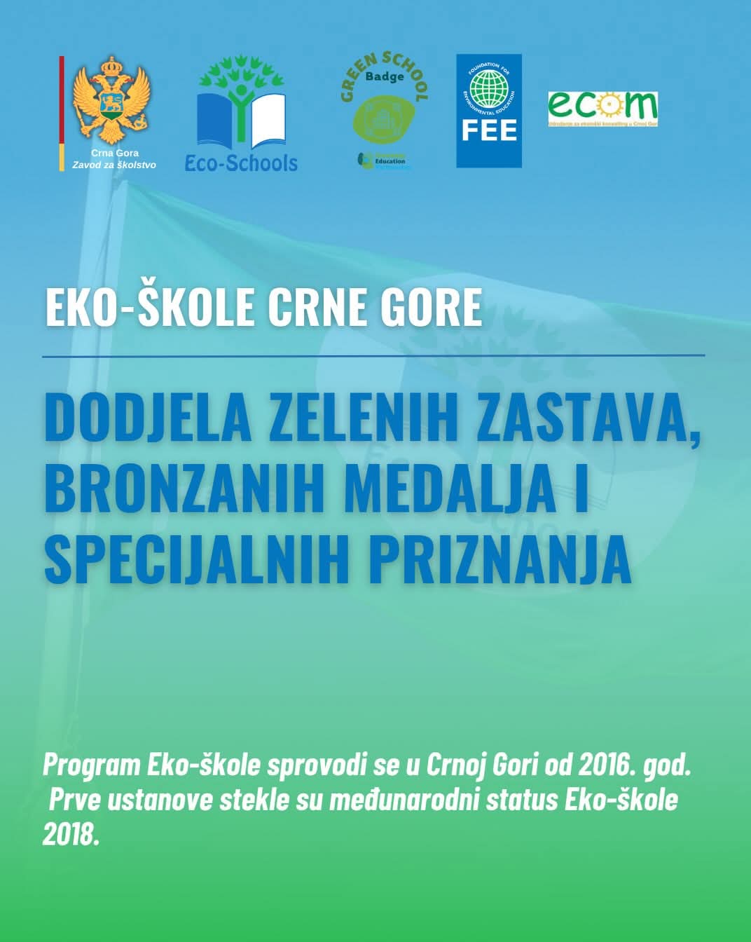 Eko-škole nagrađene za doprinos održivom razvoju 