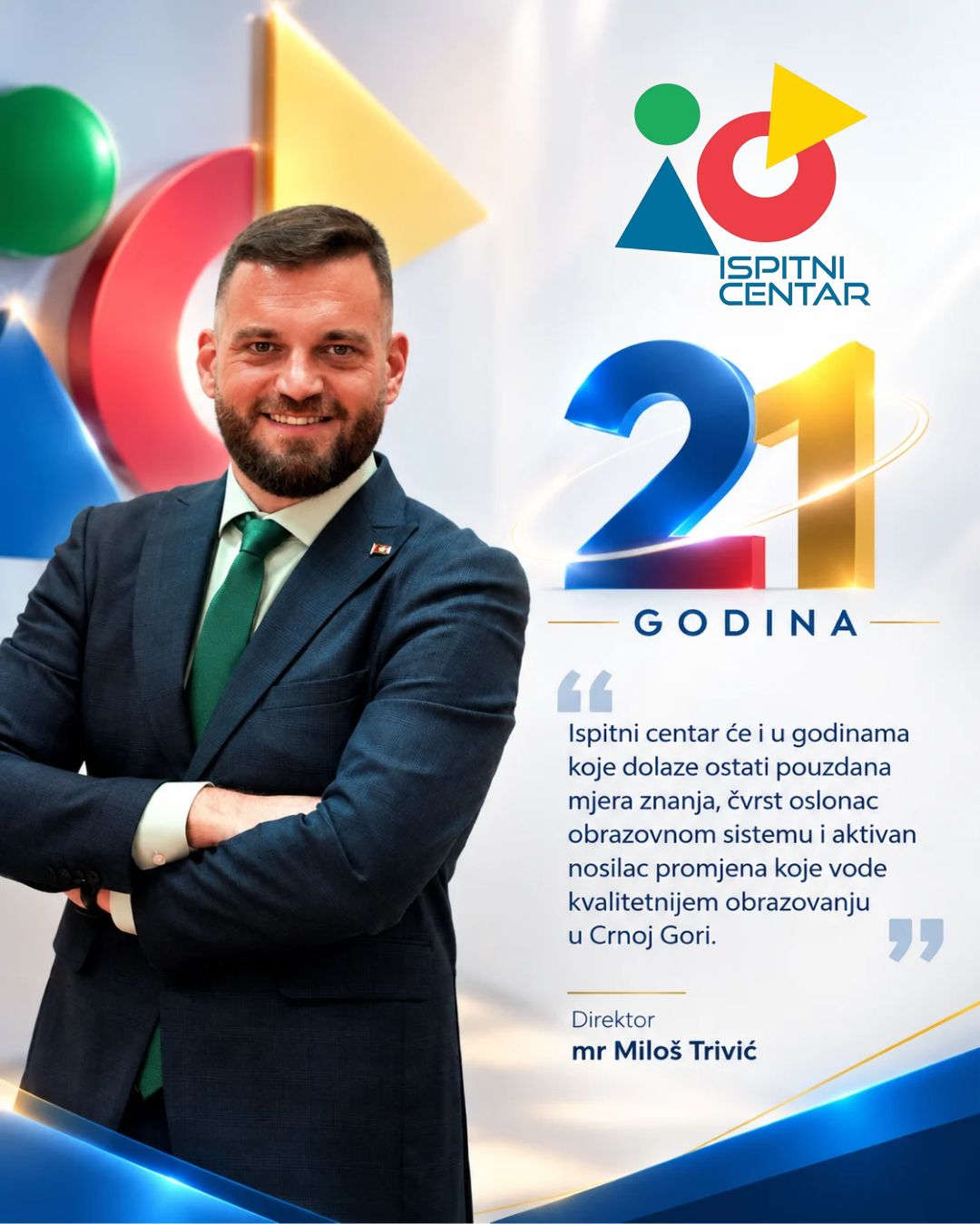 21 godina Ispitnog centra – znanje kao temelj razvoja obrazovanja