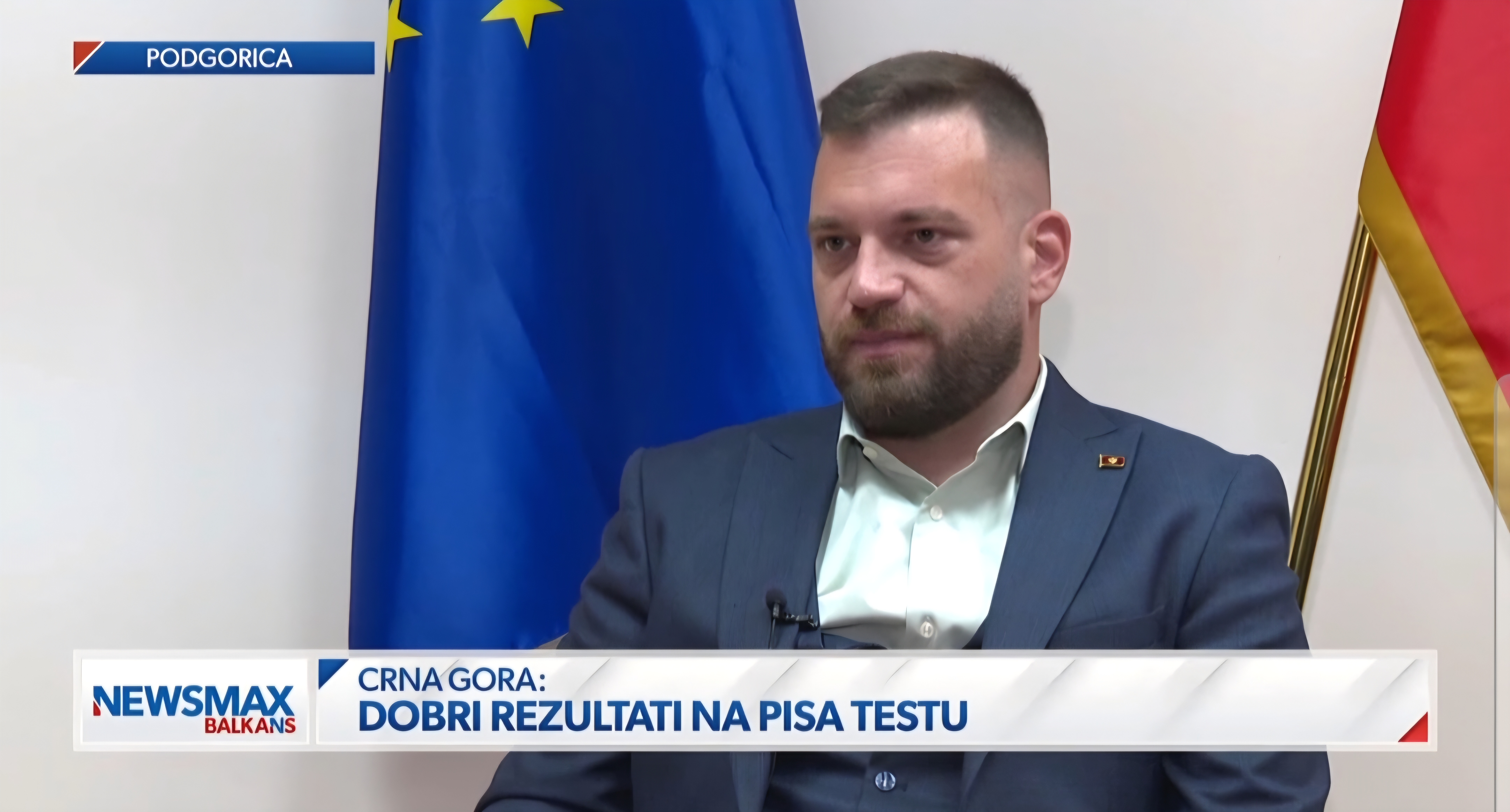 Gostovanje direktora Trivića na Newsmax Balkans